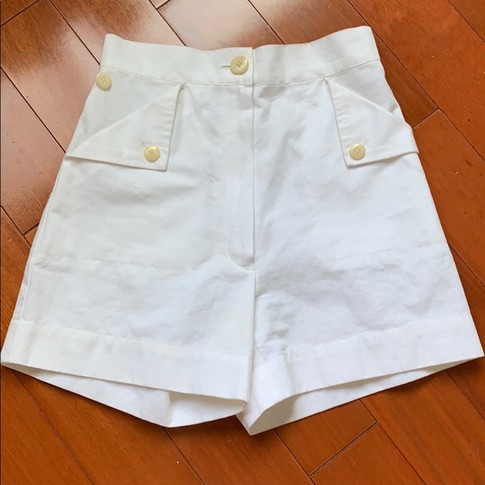 ilana kohn white shorts